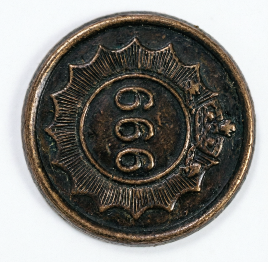 Antique copper red finish 888 token